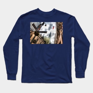 New York City, Chrysler Building And Grand Central Place Long Sleeve T-Shirt